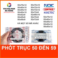 [Seal] Japanese NOK NACTEC oil seal shaft 50-59, all sizes 50x68x9 50x70x10 50x72x12 50x75x12 55x80x