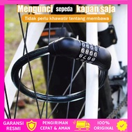 Security Bicycle Lock 4 Number Combination COMBINATION BICYCLE LOCK