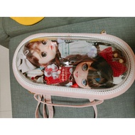 Blythe Small Cloth bjd 6 Points Baby Bag Fleshy Outing Bag Space Capsule Diagonal Baby Bag Gemini Pi