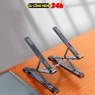 Giá đỡ Laptop N8 kệ đỡ Laptop MacBook bằng nhôm 2 tầng có thể chỉnh góc nhìn nâng chiều cao mẫu mới