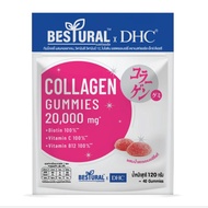 Fast DeliveryBest Natural X Dhc Gummy Jelly Mix Collagen Vitamin C B12 Biotin Strawberry Flavor 120 