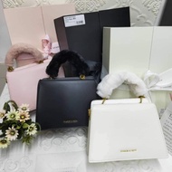 Charles &amp; Keith Fur Bag with Box