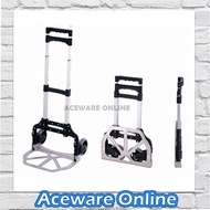 MF2 Multifunction Folded Trolley Foldable Trolley Shopping Cart Trolley with Wheels Trolley Foldable