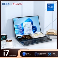 BEEX Gaming Laptop 16+14 Inch Dual Touch Screen Laptop Intel Core i7-16G RAM 512GB SSD M.2 5.0 GHz Windows 11 PRO