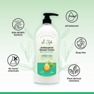 A.LIFE ANTIBACTERIAL WHITE TEA SHOWER CREAM (1L) READY STOCKS