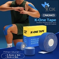 K ONE TAPE - K1 tape - kinesio tape 2.5cm / 5cm x 5m