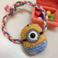 立體#小小兵 #minions HKD140 L size max:30cm #bello  Stereoshadow 手作貓狗寵物頸圈/圍巾/斗篷/披肩/飾物