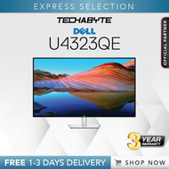 [FREE SAME DAY] Dell UltraSharp U4323QE | 43" 4K | USB-C Hub | IPS Monitor (Replacement: U4320Q)