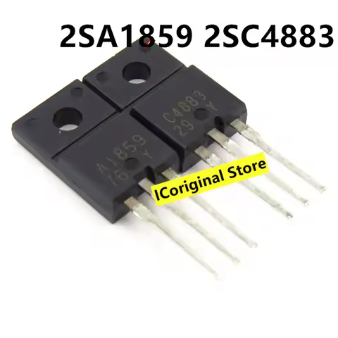 New and original 2SA1859 2SC4883 A1859 C4883 TO220F Audio power amplifier tube of a couple