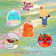 [ACRYLIC VOL 2] By Tualiathlagi | 2-Sided KEYCHAIN | 2-Layer KEYCHAIN Cute Keychain Cute Mini Keycha