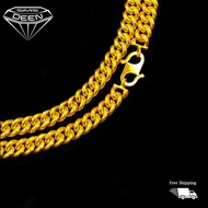 SMS DEEN Gajah Chain, ±13.3-26.7GM - Gold 916 Emas - Rantai Leher Gajah