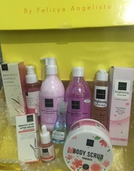 (Bisa COD) PAKET 6IN1 SCARLETT BRIGHTLY SHARE IN JAR