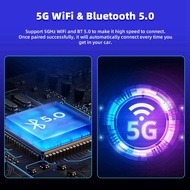 Android Auto CarPlay Adapter Wired to Wireless Smart AI Box with RGB Light for Car with Wired CarPla