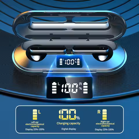 Original K80 TWS earbuds wireless earphones BT V5.3 Noise reduction Sports gaming headphones for iOS