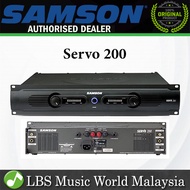 [Discontinue] Samson Servo 200 2 X 100W at 4 Ohms 2 Channel Power Amplifier Speaker Amp (Servo-200)