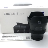 Zeiss Batis 18mm F2.8 For Sony E-Mount 香港行貨 全新一樣 包裝保修卡全齊 真真正正 手快有 歡迎trade in