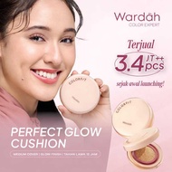 WARDAH Cushion Glow Colorfit Perfect Glow Cushion 15 g - Medium-High Coverage Up to 12 Hours With SP