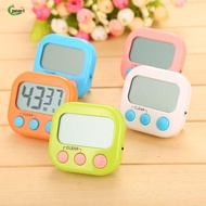 PEARL Kitchen Timer, LCD Screen Display Loud Alarm Digital Visual Timer,  Plastics Big Digits Stopwa