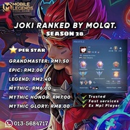 JOKI MOBILE LEGENDS MLBB - JOKI BY MOLQT