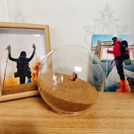 [Miniature Desert] Tengley Desert Souvenir Sand Display Miniature Desert Hiking Decoration Handmade 