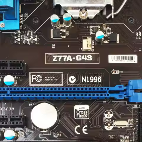 For MSI Z77A-G43 Motherboard Z77 LGA1155 DDR3 Mainboard 100% Tested Fully Work