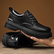 Men's casual touring shoes cowboy low boots cowboy boots korean short men