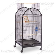 RUNPET Bird Cage Super Large Parrot Cage Villa Wren Bags Xuan Bird Cage Accessories Peony Tiger Skin
