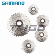 Shimano เฟืองจักรยานเสือหมอบ CS-HG50-8,เฟืองเกียร์หลัง8สปีด12-25T/11-28T/11-30T/11-32T/11-34T สีเงิน