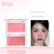 blush blusher Biya Biya Water Glossy Blush Cream Brightening Natural Nude Makeup Contouring Highligh