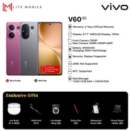 Vivo v60 ( Singapore Set) | 2 Years Official Warranty