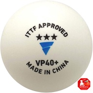 Victas Table Tennis Official Match Ball VP40+ 3 Star 3 Pack White 015000  
Victas Table Tennis Train