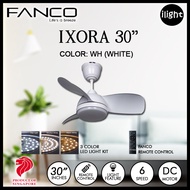 FANCO IXORA 30 Inch DC Motor Remote Control Ceiling Fan