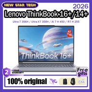 2025/2026 Lenovo ThinkBook14+/16+ Multi CPU Options Ultra5/7/9 & AMD R7 AI Business Laptop