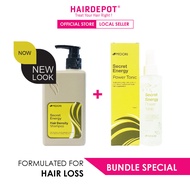 [BUNDLE SET] (Hair Loss Control) - MODORI Secret  Energy Hair Density Shampoo 300ml + MIDORI Power Tonic - Hair Loss Solution 120ml