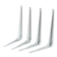 2pcs Wall Shelf Shelving L Bracket Wall Mount Rack Racking