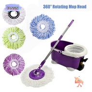 FANSIN1 Mop Head Kitchen Supplies 360° Rotating Replacement Microfiber Brush
