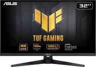 ASUS TUF GAMING VG32UQA1A 32" 4K HDR UHD, Freesync Premium™, ELMB Sync, sRGB 120%,  DisplayHDR™ 400 160Hz Gaming Monitor - 3 yrs warranty