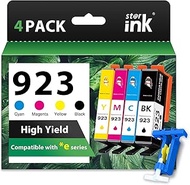 923 Ink Cartridges Combo Pack Replacement for HP 923 Ink Cartridges Work for OfficeJet Pro 8130e 813