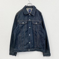 GAP牛仔夾克/牛仔外套 4th 全新庫存 靛藍色 XL碼古著