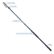 DAIWA DAIWA 22 MEGATHIS AGS.N New Purple Electric Rock Fishing Sea Fishing Rod Carbon Diagonal Guide