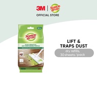 3M™ Scotch-Brite™ Easy Sweeper Plus Dry Disposable Paper Wiper Refills, 20 pcs/pack, For Easy Sweeper Plus Mop