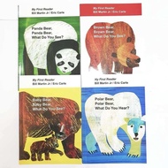 Sách - Brown Bear What do you see? bộ 4 cuốn - Tặng kèm file nghe