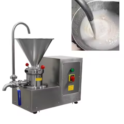 Peanut Butter Making Machine Vertical Colloid Mill - Chili Paste Wet Grinding Hazelnut Paste Pistach