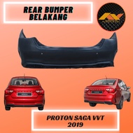 Proton Saga Vvt 2019 - 2023 Rear Bumper Belakang 100% High Quality Pp Material