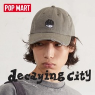 POPMART Hirono Cap Hirono Living Wild-Decaying City / Hirono is Coming Curved Brim Hat/Corduroy Five