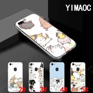 OPPO F11 F1 Plus R9 R9S R15 R17 Pro AX5S A7X AX7 42A Cat cartoon pattern TPU transparent Soft Case