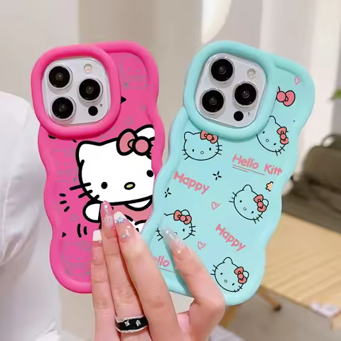 Cartoon Hello Kitty Case For Infinix Note 40 Zero 30 4G Play Smart 9 8 7 Hot 50i 40i 30i 50 Tecno Sp