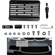 Pemegang Braket Pemasangan Plat Nombor dengan Cangkuk Tunda pada Bampar Depan untuk BMW E82 E88 128i