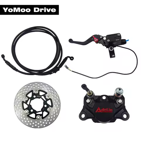 Adelin ADL Rear Disc Brake Caplier Master Cylinder Kits Assembly For Electric Motorcycle Scooter