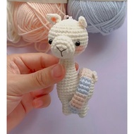 Sweet Alpaca Plushie – Hand-Crocheted